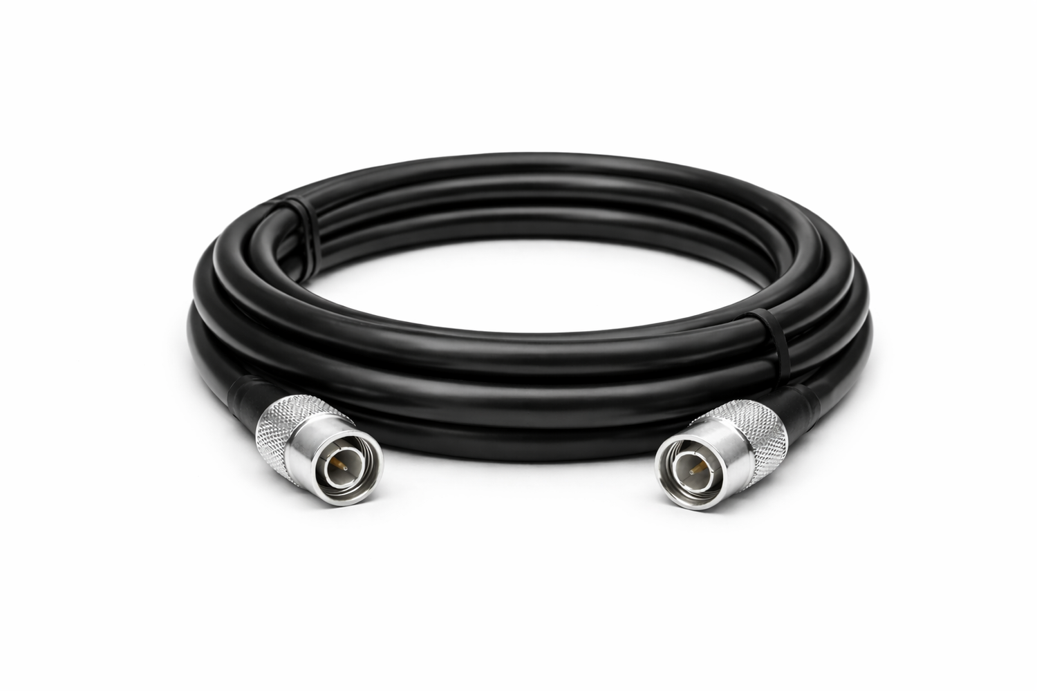 400 series low loss RF coaxial cable assembly with RF connectors reference image
